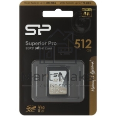 Флеш карта SD 512Gb Silicon Power SDXC Class 10 UHS-II U3 V60 280/170 MB/s