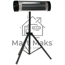 Инфракрасный обогреватель Neoclima SHAFT-2.0 черный, кварцевый, 2000 Вт, 20 м2