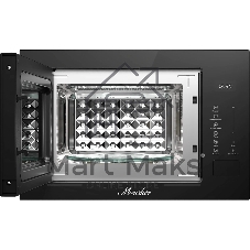 Встраиваемая микроволновая печь MONSHER MMH 1025 Noir черный, 25 л, 850 Вт, переключатели - сенсор