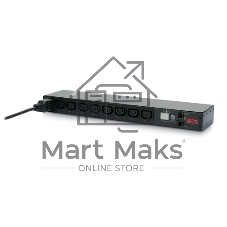 Сетевой фильтр APC Rack PDU, Switched, 1U, 16A, 208/230V, (8)C13