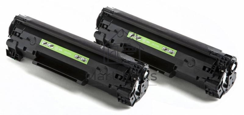 Картридж лазерный Cactus CS-C725D черный (1600 стр.) x2уп. для Canon LBP i-Sensys 6000/6000b