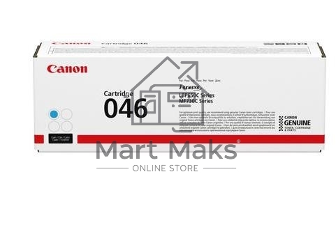 Картридж лазерный Canon 046C голубой для i-SENSYS MF732/734/735, LBP653/654 2300 страниц