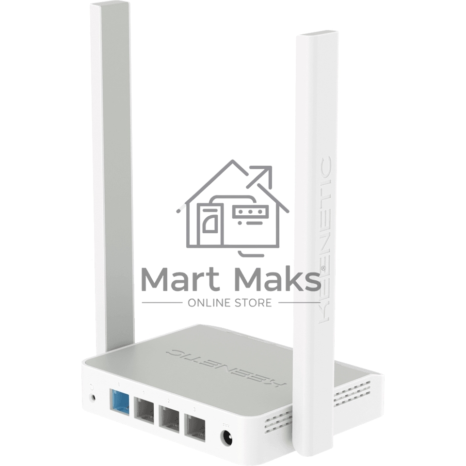 Роутер беспроводной Keenetic Start (KN-1112)с Mesh Wi-Fi N300, Smart-коммутатором