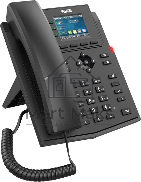 Телефон IP Fanvil X303P черный