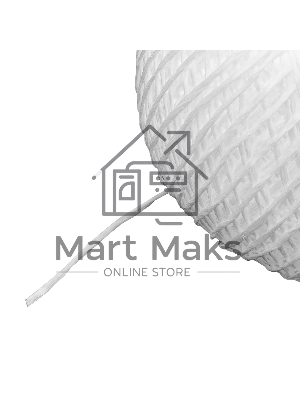 Шпагат полипропиленовый Сибртех 93949 800 текс, 1,4 мм, L 500 м, Россия, белый