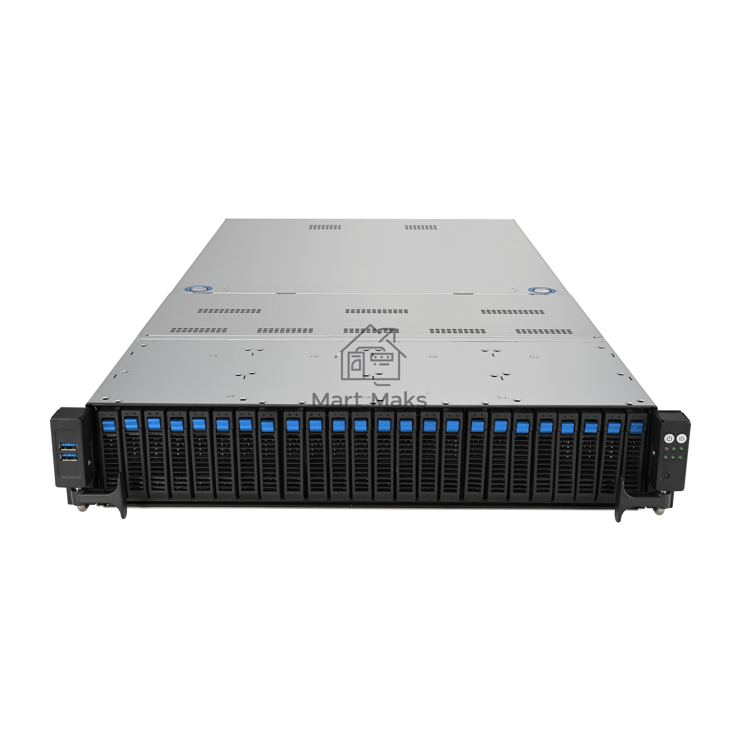 Серверная платформа ASUS RS720-E11-RS24U/10G/2.6KW/24NVMe/OCP/GPU