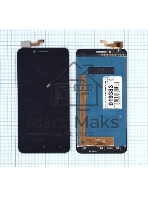 Дисплей для Lenovo A6600 A6800 черный