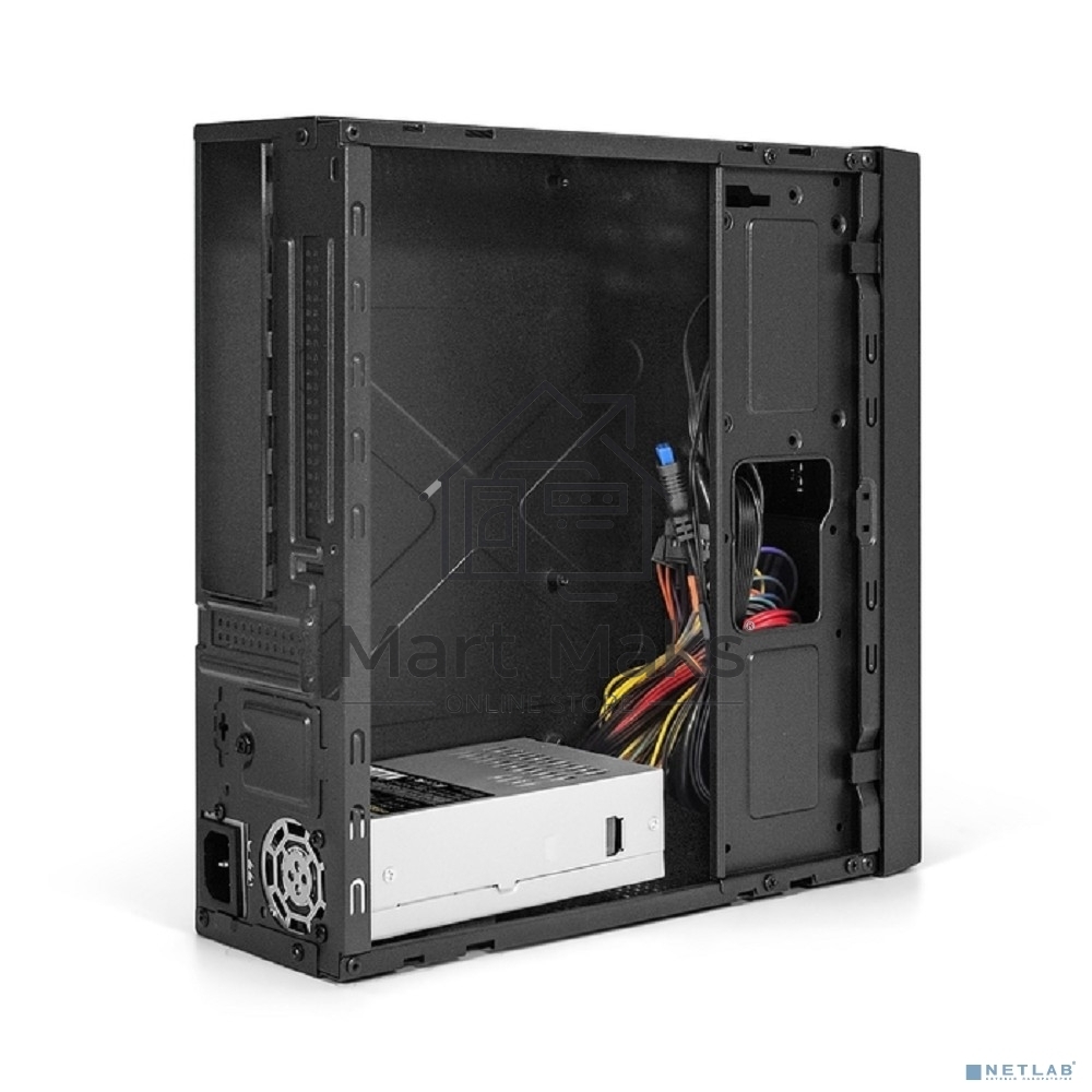 Компьютерный корпус Desktop ExeGate MI-301U-250 (mATX/mini-ITX, 1U-F250S 4см, 1хUSB+1хUSB 3.0, аудио, черный)