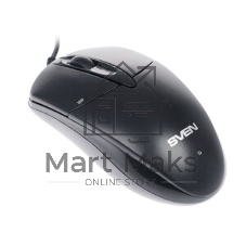 Мышь проводная SVEN RX-112 черный, 800 dpi, USB, кнопки - 3