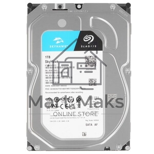 Жесткий диск HDD Seagate SkyHawk 1Tb 5400rpm SATA 256Mb 3.5