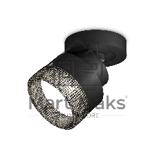 Светильник Ambrella Light XM8102041 SBK/BK черный песок/тонированный GX53 (A2229, A2106, C8102, N8484)