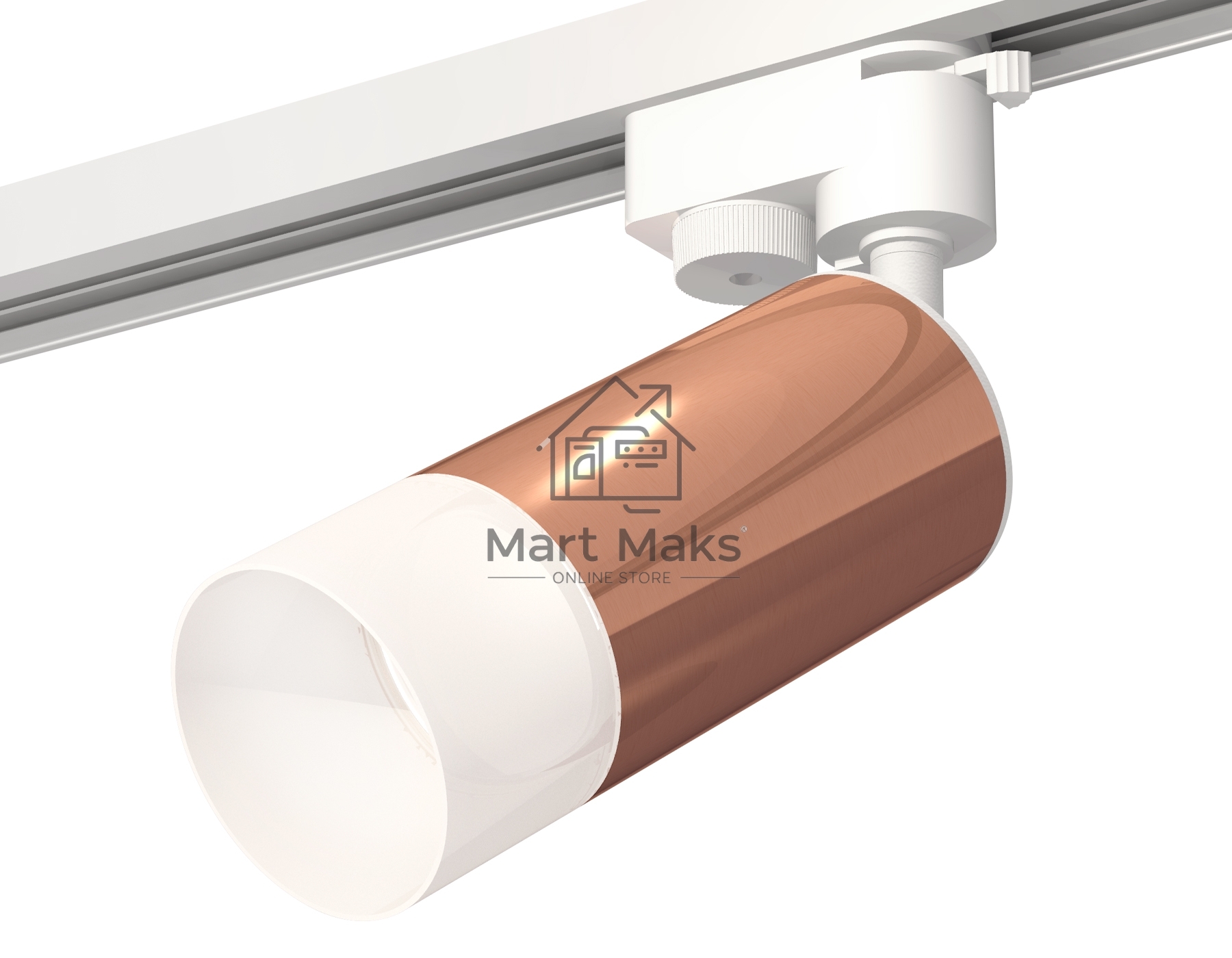 Светильник Ambrella light XT6326003 PPG/SWH/FR золото розовое полированное/белый песок/белый матовый MR16 GU5.3