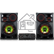 Минисистема LG CL98-FS черный 3500Вт FM USB BT