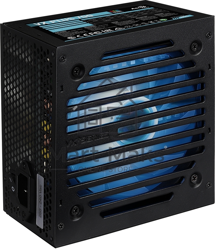 Блок питания Aerocool / Formula VX-700 PLUS RGB, 700Вт, 120мм, черный