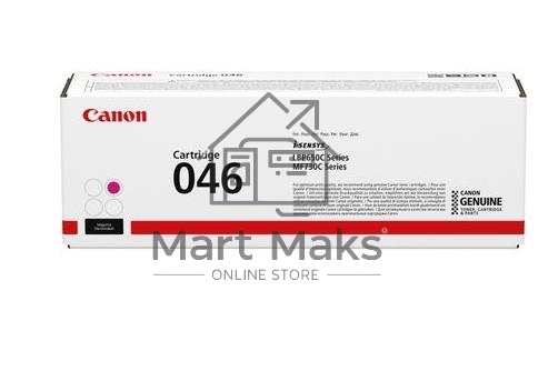 Картридж лазерный Canon 046M пурпурный для i-SENSYS MF732/734/735, LBP653/654 2300 страниц