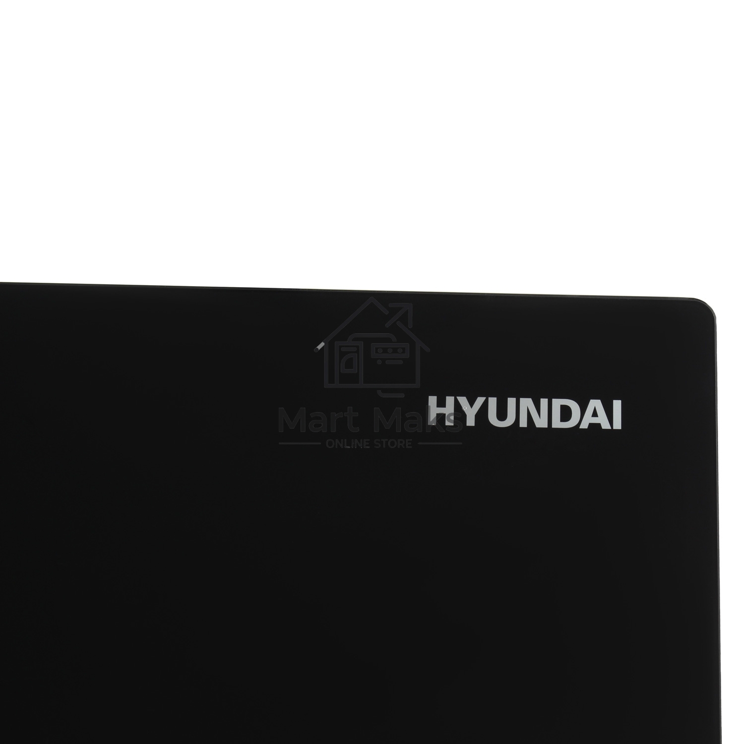Холодильник Hyundai CS5003F черное стекло двухкамерный Side by Side 331/165л морозилка сбоку