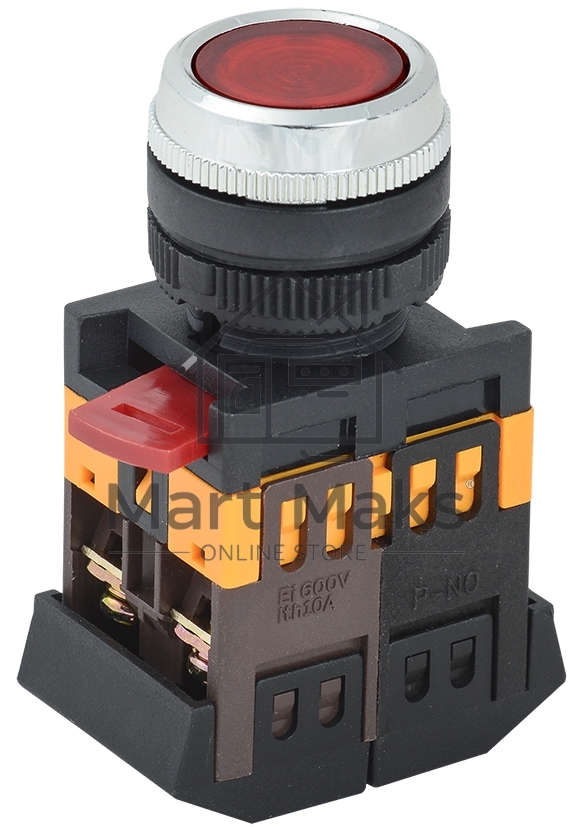 Кнопка ABLFS-22 кр. 1з+1р ИЭК BBT30-ABLFS-K04