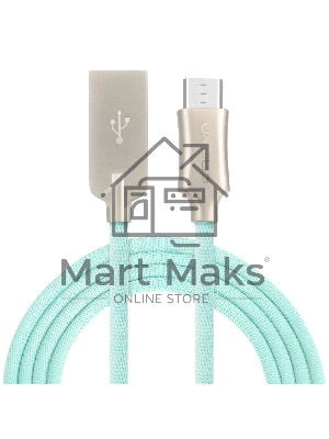 Кабель Crown USB - microUSB CMCU-3132M light blue