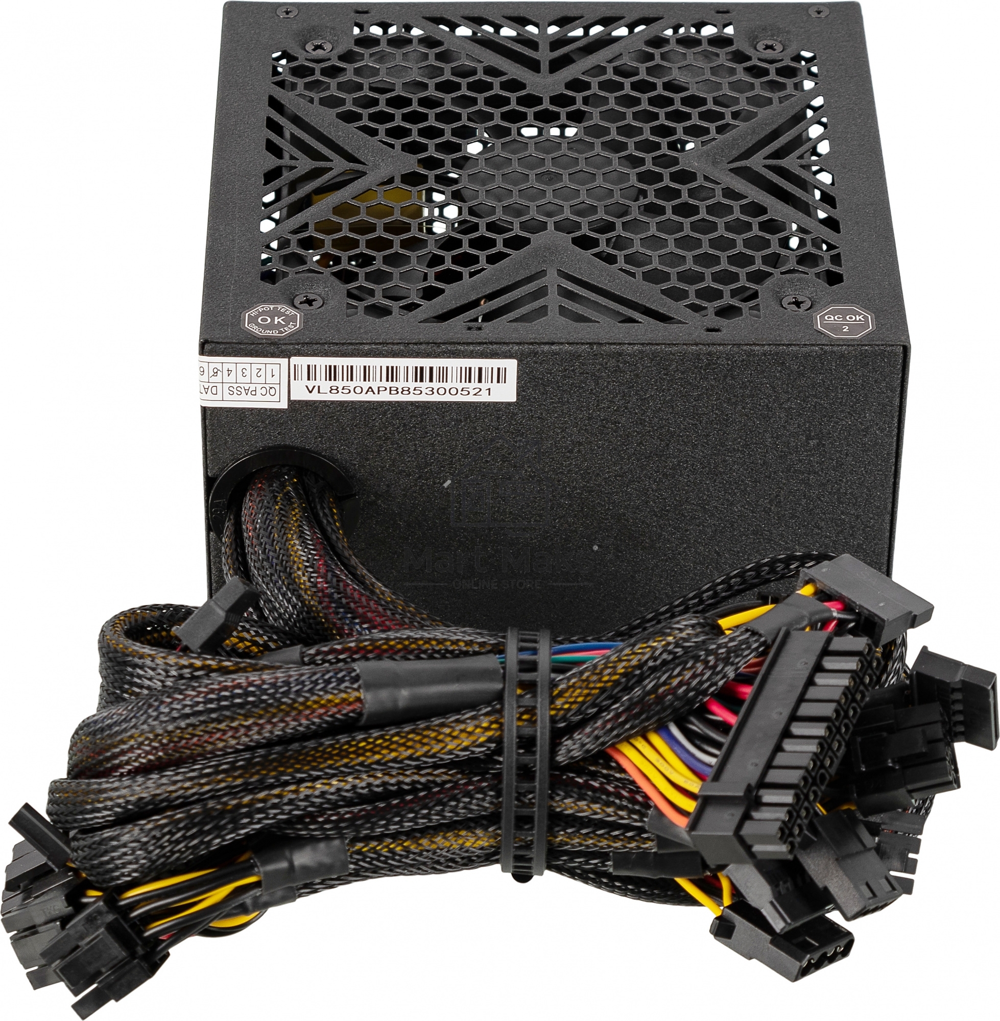 Блок питания Aerocool / Formula ATX 850W MONZA VL-850APB-85 80+ bronze (24+4+4pin) APFC 120mm fan 7xSATA RTL