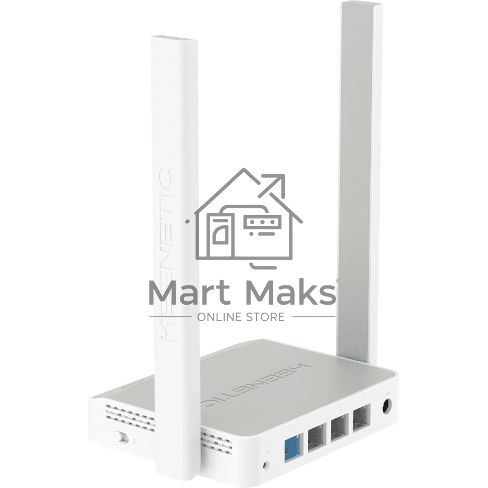 Роутер беспроводной Keenetic Start (KN-1112)с Mesh Wi-Fi N300, Smart-коммутатором