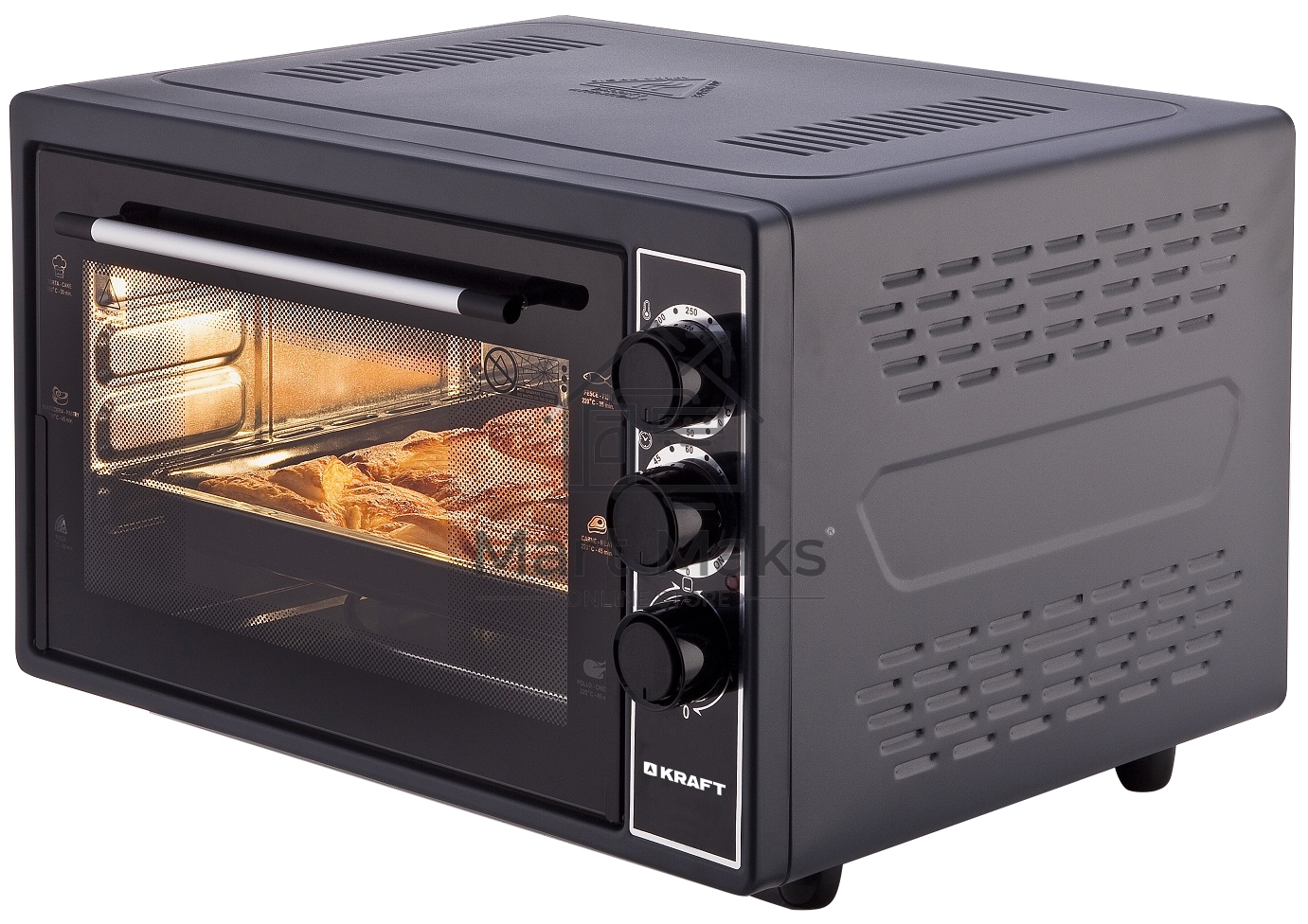 Мини-печь Kraft KF-MO3801BL