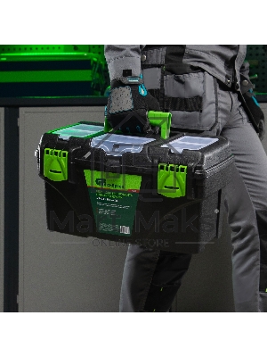 Ящик для инструментов Сибртех 18”, с органайзерами 90808