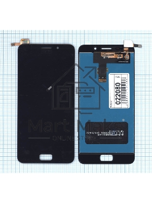 Дисплей для Asus ZenFone 3s Max ZC521TL черный