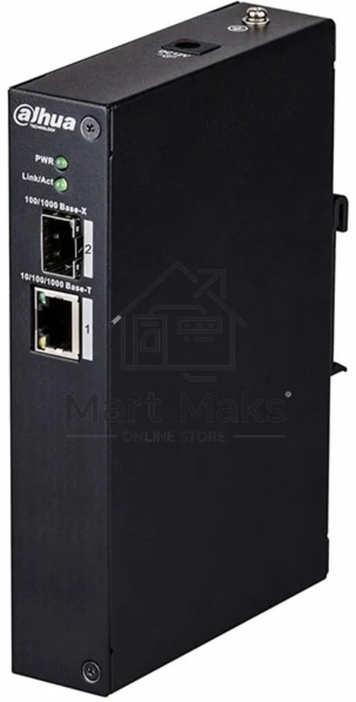 Индустриальный коммутатор 2-го уровня Dahua DH-PFS3102-1T 1 портовый
