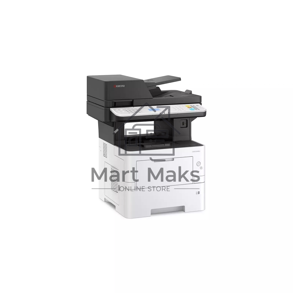 МФУ лазерный Kyocera Ecosys MA4500x (110C133NL0/110C133DZ0), A4, ч/б, печ. до 45 стр/мин., скан. до 60 стр/мин. (ч/б) 40 стр/мин (цвет.), 1200 x 1200 dpi (печать) 600 x 600 DPI (скан.), USB, RJ-45