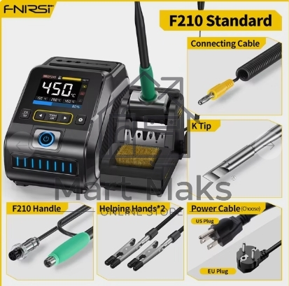 Паяльная станция Fnirsi DWS-200 F210, 200W