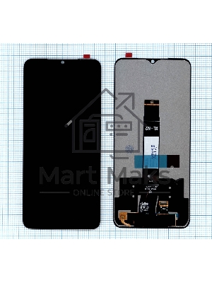 Дисплей для Xiaomi Redmi A1, Redmi A1 Plus, Redmi A2, Redmi A2 Plus в сборе с тачскрином черный