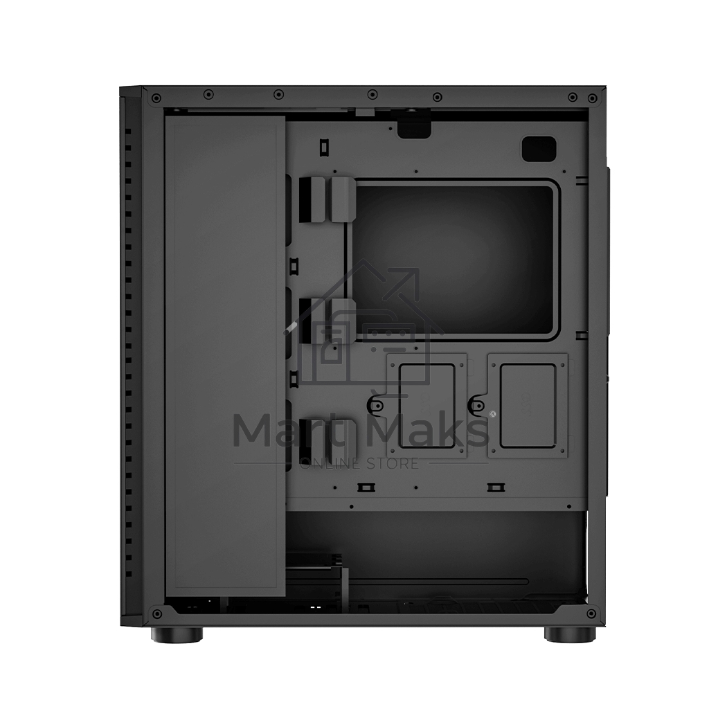 Компьютерный корпус  PCCooler ME200 MESH BK, Mesh Full Tower, черный, TG, SPCC, 3x120mm ARGB E-ATX, ATX, mATX, mITX 180/380/220mm 4x2.5