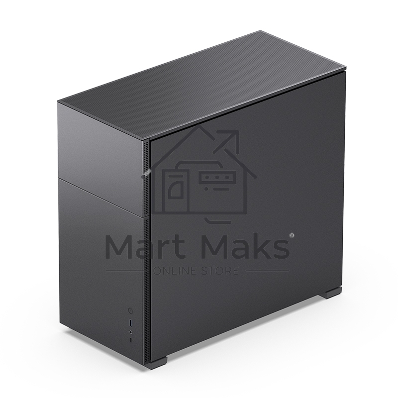 Корпус без блока питания JONSBO D41 STD Black ATX без БП, боковая панель из закаленного стекла, mini-ITX, micro-ATX, ATX, черный