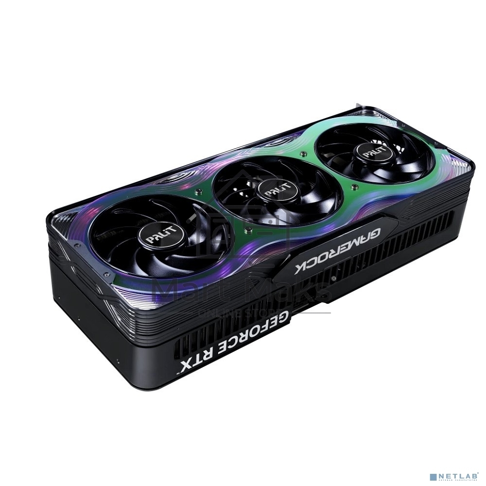 Видеокарта Palit PCI-E RTX 5090 GAMEROCK OC NVIDIA GeForce RTX 5090 32Gb 512bit GDDR7 2295/30000 HDMIx1 DPx3 HDCP Ret