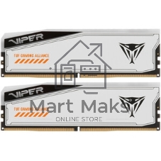 Оперативная память Patriot Viper Elite 5 Ultra RGB, DDR5, 32GB (2x16GB), 6000 MHz, CL28, с радиатором, RGB, чёрный