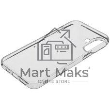Чехол (клип-кейс) BoraSCO для Apple iPhone 16 Plus Bumper Case прозрачный (73520)
