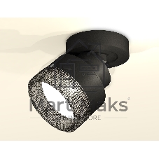 Светильник Ambrella Light XM8102041 SBK/BK черный песок/тонированный GX53 (A2229, A2106, C8102, N8484)
