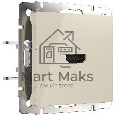 Розетка HDMI (слоновая кость)
