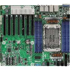 Серверная материнская плата ASRock GNRD8-2L2T, 1xE2 (LGA 4710), Intel Xeon 6700P/6500P/6700E-Series, 8xDDR5 RDIMM (до 6400 МГц), MCIO, 7xPCIe 5.0 x16, 2xM.2 22110 (PCIe), 2x1Gb LAN + 2x10Gb LAN, 2xUSB-A 5Gbps, 1xVGA, 1xRJ-45 для удалённого управления, Narrow ILM, SSI CEB