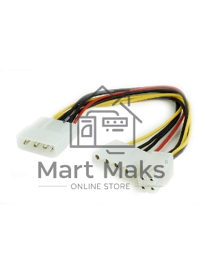 Разветвитель питания Cablexpert CC-PSU-4, Molex->Molex + ATX 4 пин