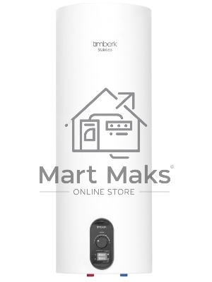 Водонагреватель Timberk SWH RS7 30 V Накопительный 30л, 2 кВт, круглый, супер-узкий, все внутри нержавейка, Ø 750хØх290 (мм), 9,4 кг, Белый