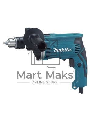 Дрель Makita HP1631K, 710 Вт, сетевая, ударная