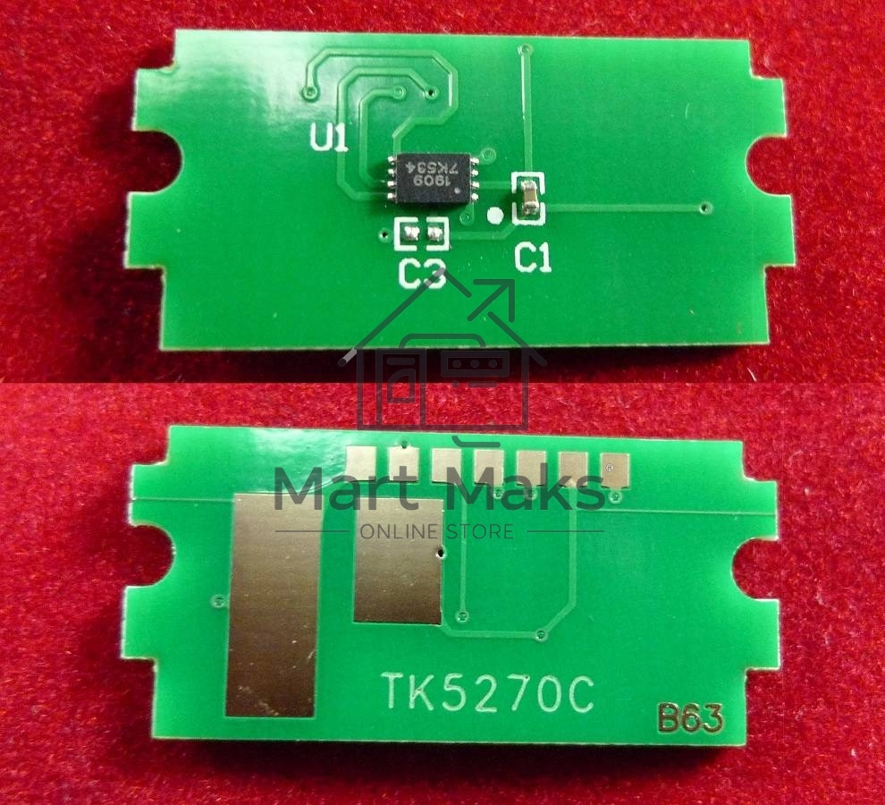 Чип ELP для Kyocera Ecosys P6230cdn/M6230cidn/M6630cidn (TK-5270C) Cyan 6K