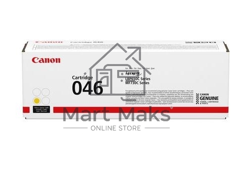 Картридж лазерный Canon 046Y желтый для i-SENSYS MF732/734/735, LBP653/654 2300 страниц
