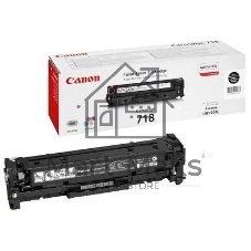 Картридж лазерный Canon Cartridge 718BK (2662B002) черный (3400 стр.) для Canon LBP7200/MF8330/8350