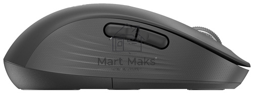Мышь беспроводная Logitech Signature M650 L LEFT графитовый, 4000 dpi, радиоканал, Bluetooth, USB, кнопки - 5