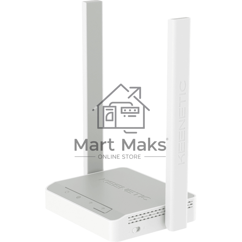 Роутер беспроводной Keenetic Start (KN-1112)с Mesh Wi-Fi N300, Smart-коммутатором