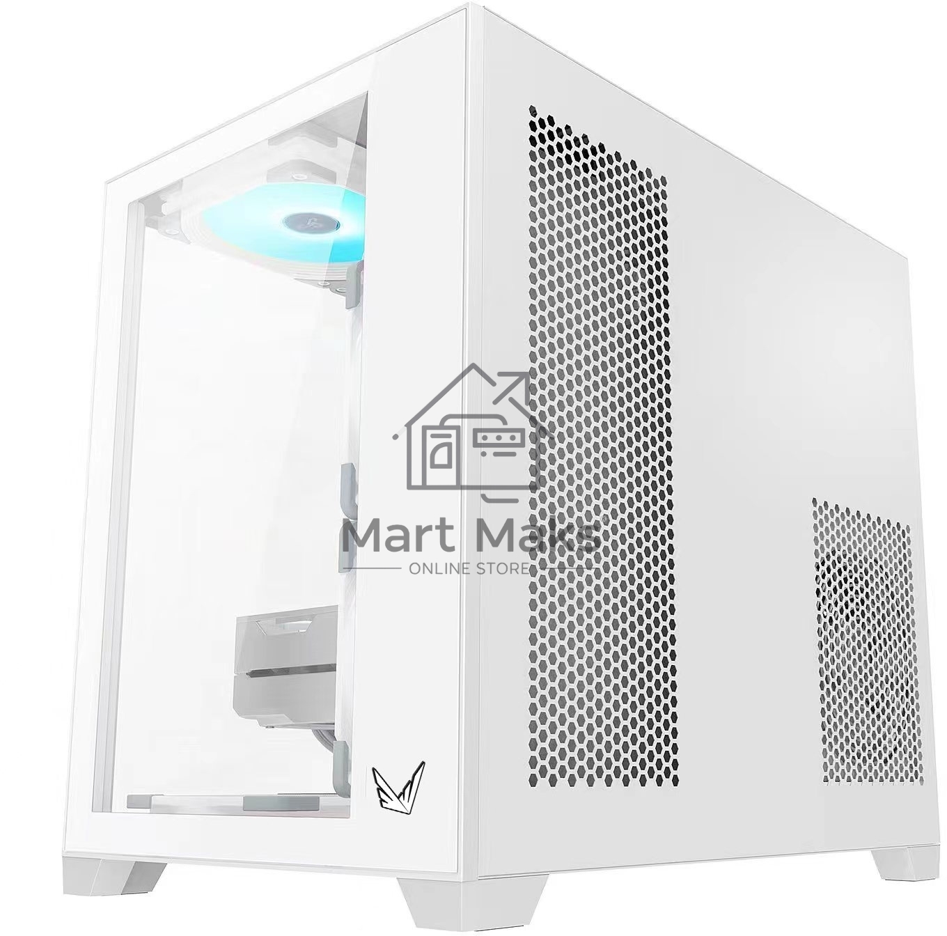 Компьютерный корпус AeroCool / Formula Crystal Z5 белый без БП mATX 11x120mm 2xUSB2.0 1xUSB3.0 audio bott PSU