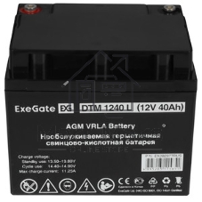 Батарея для ИБП ExeGate EX282977RUS DTM 1240 L (12V 40Ah), клеммы под болт М5