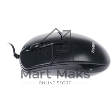 Мышь проводная SVEN RX-112 черный, 800 dpi, USB, кнопки - 3